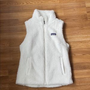 Patagonia Fleece Los Gatos Vest - White Size M